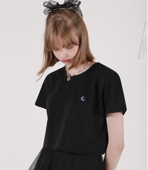 Mini Logo Crop Tee